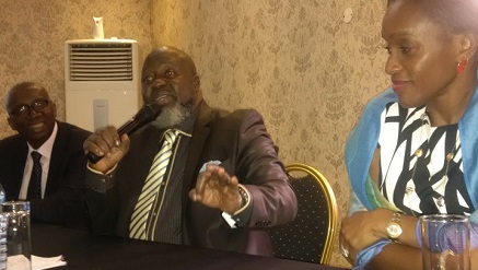 (L-r): Ernest Ndukwe, National coordinator of Alliance for Affordable Internet (A4AI), Nigeria; Adebayo Shittu, minister of Communications and Mrs. Omobola Johnson, chairperson of Alliance for Affordable Internet (A4AI), Nigeria, during the Alliance's meeting in Lagos on Tuesday.